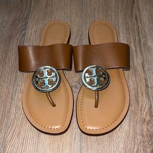 Tory Burch Benton Band Flat Thong Sandal